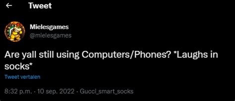 gucci smart socks meme.